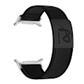 Miniatyrbillede 3 af 3: Nylonflettet urrem til Samsung Galaxy Watch Ultra 47mm - Sort