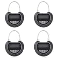 4X Elektronisk Tidslås Timer Lås Beholder Multifunktionel Tidslåsbeholder til Legetøj Sort Black