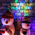 Miniatyrbillede 2 af 4: Juleguirlande 73cm LED Grene Dekorationslys Batteridrevet 73 cm 20 LED Lys (Grene Lys) (Multifarvet) Jul