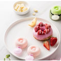Miniatyrbillede 3 af 3: Fødevaregodkendt Silikone Donut Isform Hjemmelavet Is til Børn Ispinde Komplementær Mad (Gul),