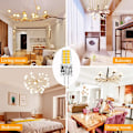 Miniatyrbillede 5 af 5: AC og DC flash universal g4 lampe perle patch 20 krystal lampe perler silikone led lampe