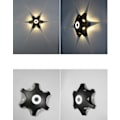 Pikkukuva 4 / 5: LED Ulkoseinävalaisin, Parvekekäytävän Ulko-oven Valaistus (A2267/6+1 Lämmin Valkoinen Valo),