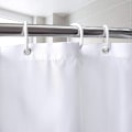 Miniatyrbillede 2 af 4: Tykt og vandtæt polyester stof bruseforhæng hotel badeværelse bruseforhæng jomfrueligt materiale 183cm*183cm