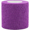 Pikkukuva 2 / 5: 6 kpl Itsekiinnittyvä side Kohosiivinen side Itsekiinnittyvä siderulla Joustava fleece-side Kohosiivinen urheiluteippi Alleray Testattu Violetti, 5 cm