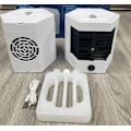 Miniatyrbillede 3 af 3: Multifunktionel USB Luftkøler Lille Mini Bærbar Skrivebordskoldblæser Befugtningsspray Aircondition Blæser
