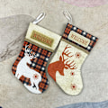 Miniatyrbild 3 av 5: Små Julstrumpor, Juldekorationer, Julklappar, Hängen, Julklappspåsar, Godispåsar, Presentpåsar (2 stycken)