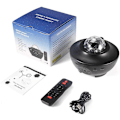Miniatyrbillede 3 af 5: USB bluetooth musik atmosfære lys unik grøn laser stjernenat lys WIFI APP 8W