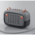 Pikkukuva 1 / 5: Langaton Bluetooth-kaiutin, Mini Kannettava Sarjakuva Subwoofer Ulkokorttikaiutin (Hopeanharmaa),