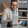 Miniatyrbillede 4 af 11: 2-i-1 Magnetisk Mobilcover til iPhone 16 Pro - Kaffe