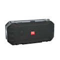 Pikkukuva 1 / 5: Kannettava FM-radio ulkoiluun, Bluetooth-kaiutin subwooferilla, langaton Bluetooth-kaiutin aurinkolampulla (musta)