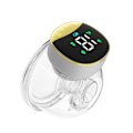 Miniatyrbild 1 av 4: Vit Bärbar Elektrisk Bröstpump Enkel Bilateral Automatisk Bröstpump Allt-i-ett Bärbar Handsfree Bröstpump,