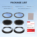 Miniatyrbild 2 av 11: Meta Quest 3 Anti-Scratch Halo Lens Protectors (set)