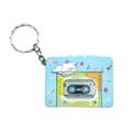 Mini retro kassettspelare Cartoon blue