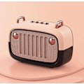 Miniatyrbild 1 av 5: Trådlös Bluetooth-högtalare, Mini Portabel Tecknad Subwoofer Utomhuskorthögtalare (Rosa),