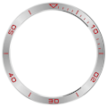 Pikkukuva 1 / 5: Garmin Tactix 8 47mm Kehys: Hopea-Punainen Aikavyöhykeversio