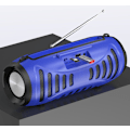 Pikkukuva 2 / 5: Bluetooth-kaiutin, Mini Kannettava Ulkokäyttöön Tarkoitettu Äänikortti (Musta)
