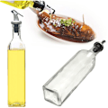 Miniatyrbillede 3 af 4: 500ml 18oz Glas Olivenolie og Eddike Dispenser Hældetud Flaske Køkken Madlavning Sasicare