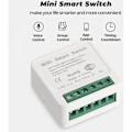 Miniatyrbillede 5 af 5: Tuya Smart WiFi Strømafbryder Enkelt Kanal Dobbelt Kontrol Switch Modul