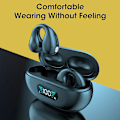 Pikkukuva 2 / 7: Langattomat open-ear kuulokkeet Bluetooth 5.2 Musta
