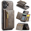 Miniatyrbillede 10 af 11: 2-i-1 Magnetisk Mobilcover til iPhone 16 Pro - Kaffe