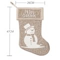 Miniatyrbild 5 av 5: Juldekorationer Jultomte Hänge Presentpåse Julstrumpor Godispåse Julgran (4 Delar)