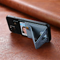 Miniatyrbild 5 av 7: Universal Phone Card Holder Sticker Multi-Angle Stand Multi Card Slots Blå
