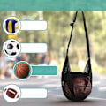 Miniatyrbillede 3 af 5: Alsidig boldtaske i mesh til volleyball, fodbold, basketball, rugby