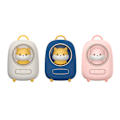 Pikkukuva 5 / 5: Bluetooth-kaiutin, Söpö sarjakuva Mini Pet Space Capsule -kaiutin (sininen),