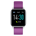 Miniatyrbild 1 av 5: Smartklocka, Pulsmätare Sömn Fitness Termometer Stegräknare Bluetooth-klocka (Lila),