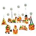 Miniatyrbillede 5 af 5: LED Juledekorationslys (Juleskjold)
