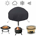 Pikkukuva 2 / 5: Ulkokäyttöön tarkoitettu BBQ-uunin suojus vedenpitävä pölytiivis kangas musta ulkopuolelta ja hopea sisältä 122*46CM210D