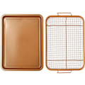 Miniatyrbild 2 av 4: Non-Stick Mesh Pan Air Fryer Ugn Mesh Bakgaller Bricka Korg Verktyg