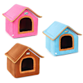 Miniatyrbillede 2 af 4: Kæledyrshus Aftagelig og Vaskbar Hundegård (Blå)