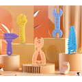 Miniatyrbild 2 av 3: Bitring för bebis, 5-delars silikonverktyg (5-delars set)