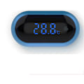 Miniatyrbild 4 av 4: Akvariumtermometer - LCD Digital Akvariumtermometer, Terrarium, LED Digital Display Högprecisions Temperaturmätning