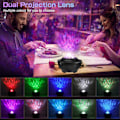 Miniatyrbillede 5 af 5: USB bluetooth musik atmosfære lys unik grøn laser stjernenat lys WIFI APP 8W
