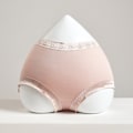 Pikkukuva 1 / 4: Saumattomat silkkiset stringit - Musta Pinkki Rosa XL