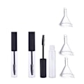 Miniatyrbillede 1 af 5: Mascara rør med 3 Gennemsigtige Tragte 10 ml, 3 stk