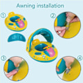 Miniatyrbillede 4 af 4: Børne Svømmering, Oppustelig Pool Float til Børn, Baby Pool Sæde, Baby Svømmering, Oppustelig Svømmering, Baby Pool Sæde
