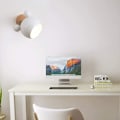 Miniatyrbillede 5 af 5: Nordisk Stil Sød Træbjørn Indendørs Væglampe Sengelampe Øjenbeskyttelse Bordlampe Soveværelse Stue Børneværelse Lamper (Hvid)