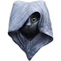 Miniatyrbillede 1 af 4: Mystisk Kat Skulptur Resin Håndværk Vedhæng (Grå),