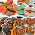 Miniatyrbillede 4 af 4: Thanksgiving Day Kageudstikker i Rustfrit Stål Form DIY Kagebageværktøj Sæt med 12,