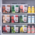 Miniatyrbild 2 av 3: 4L liten 28*15*15cm plast kylskåpsförvaringslåda lådtyp transparent rektangulär färskhållningslåda hushålls ägg matförvaring,
