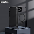 Miniatyrbillede 7 af 7: Privacy Magnetisk Cover med stativ til iPhone 14 Pro Svart Sort