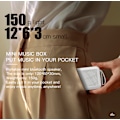 Pikkukuva 5 / 5: Bluetooth-kaiutin, luova graffitimaalattu mini kortti FM langaton kaiutin (punainen maali)
