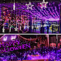 Pikkukuva 2 / 5: LED Gypsophila Party -valot 10 metriä 100 valoa jatkopistokkeella (violetti)