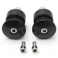 Miniatyrbillede 4 af 4: 2 stk. CNC Motorcykel Bar End Sorte Sidespejle til Triumph Speed Triple - Sort