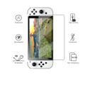 Pikkukuva 3 / 5: Switch OLED -karkaistu lasikalvo, koko näytön lasikalvo, NS Switch -teräväpiirtosuojakalvo (1 kpl Switch OLED -teräväpiirtokarkaistu lasikalvo)