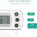 Miniatyrbild 3 av 5: Termometer Display Vattentät Kylskåpstermometer 0.1 Vit -20~50℃