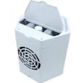 Miniatyrbillede 1 af 3: Multifunktionel USB Luftkøler Lille Mini Bærbar Skrivebordskoldblæser Befugtningsspray Aircondition Blæser